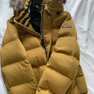 Burberry cashmere winter alpine coat